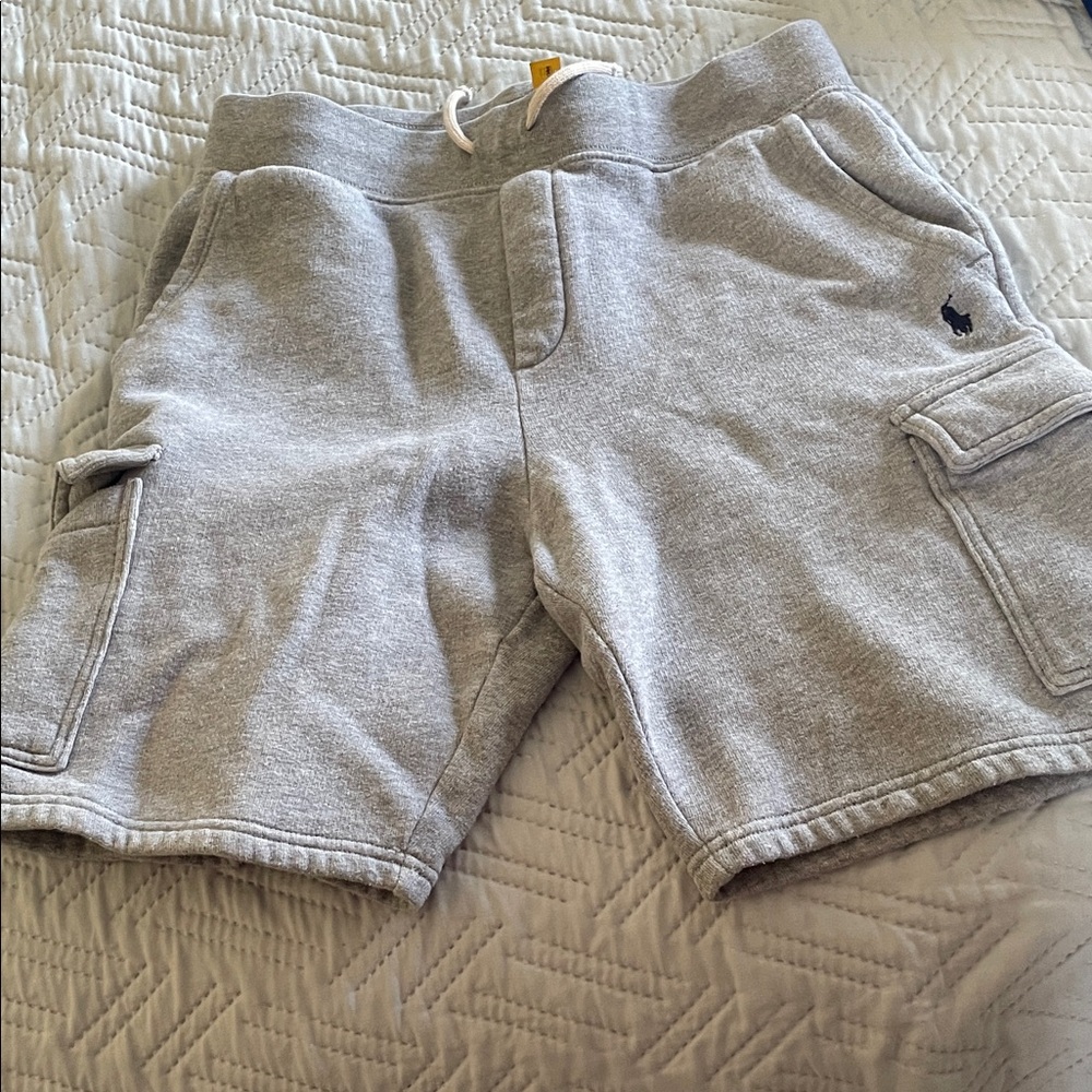 Polo by Ralph Lauren Light Gray Athletic Shorts